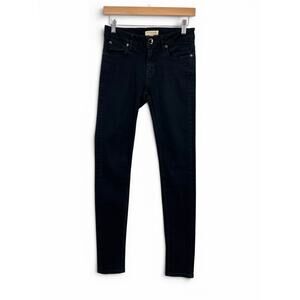 Burberry London Milbourne‎ Black Skinny Jeans  28W Classic Capsule Wardrobe